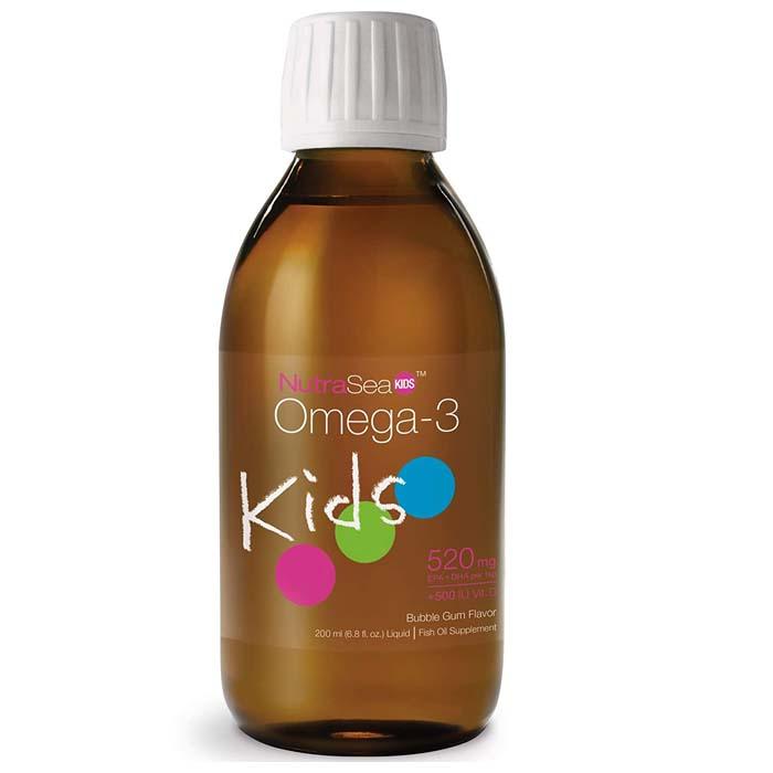 Nature's Way of Canada Ltd. - NutraSea Kids Omega-3 Bubble Gum Flavour, 200ml