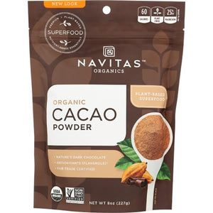 Navitas – Cacao Powder, 8 oz