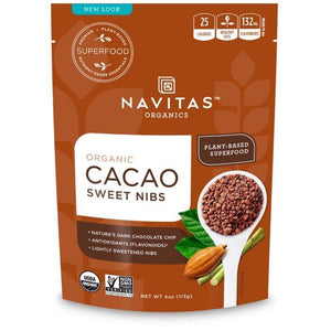Navitas – Cacao Sweet Nibs, 4 oz