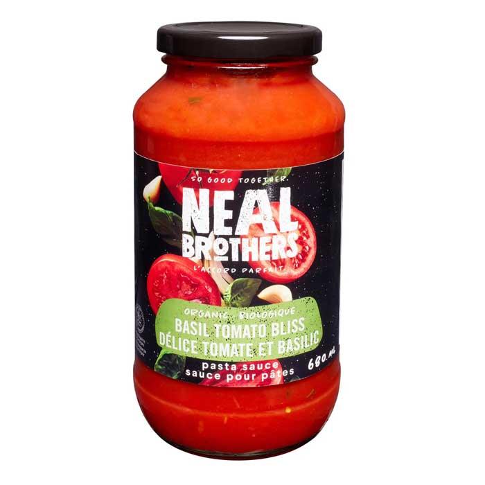 Neal Brothers - Organic Pasta Sauce - Basil Tomato Bliss, 680ml 