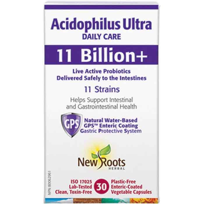 New Roots Herbal Inc. - Acidophilus Ultra, 30 Capsules