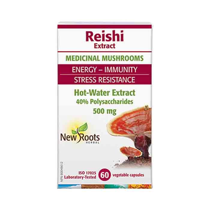 New Roots Herbal Inc. - Reishi Extract, 60 Capsules