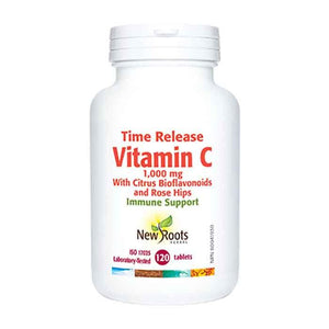 New Roots Herbal Inc. - Time Release Vitamin C, 120 Tablets