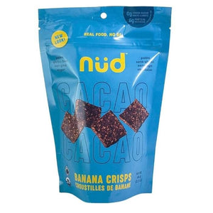 Nud Fud - Organic Cacao Banana Crisps, 66g