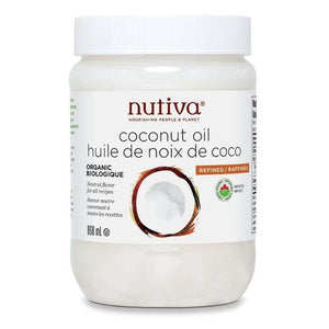 Nutiva - Organic Refined Coconut Oil, 860ml