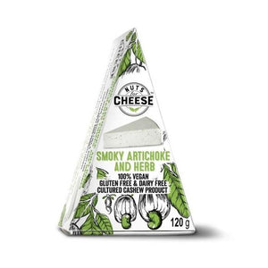 Nuts for Cheese - Artichoke and Herb Cashew Cheese, 120g