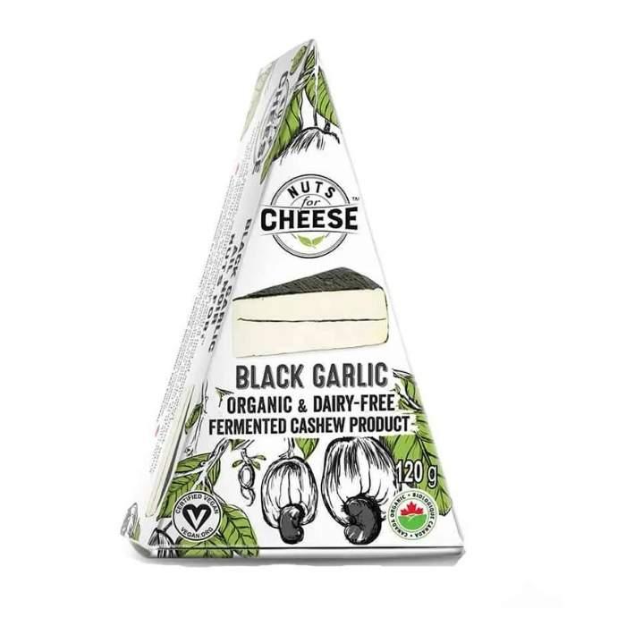 Nuts for Cheese - Black Garlic Cashew Cheese, 120g - front