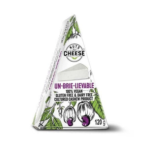 Nuts for Cheese - Un-Brie-Lievable Cashew Cheese, 120g