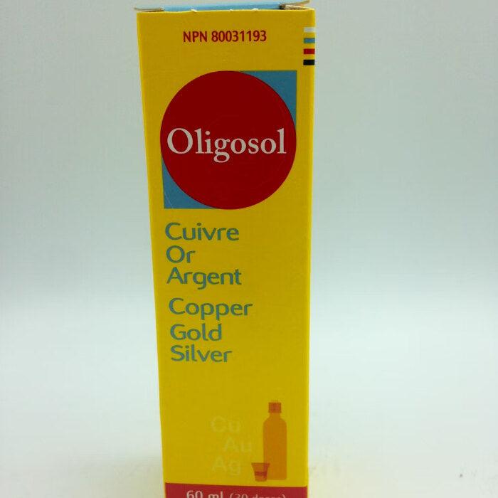Oligosol - Copper-Gold-Silver, 60ml