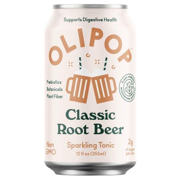 Oasis Snacks - Olipop Prebiotic Sparkling Tonic Drink - Root Beer, 12oz
