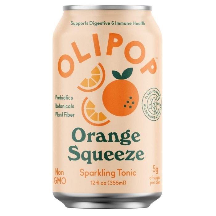 Oasis Snacks - Olipop Prebiotic Sparkling Tonic Drink - Orange Squeeze, 12oz