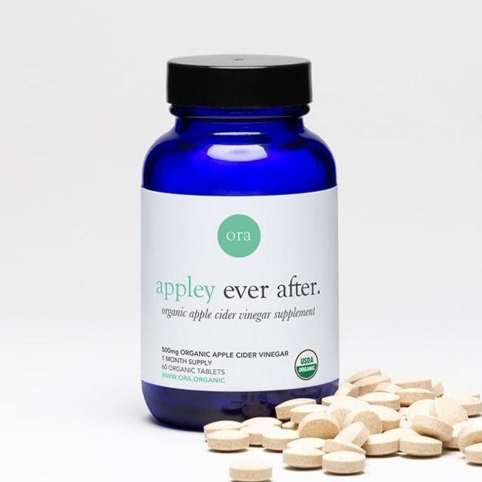 Ora - Appley Ever After: Organic Apple Cider Vinegar Tablets- Vitamins & Dietary Supplements 1