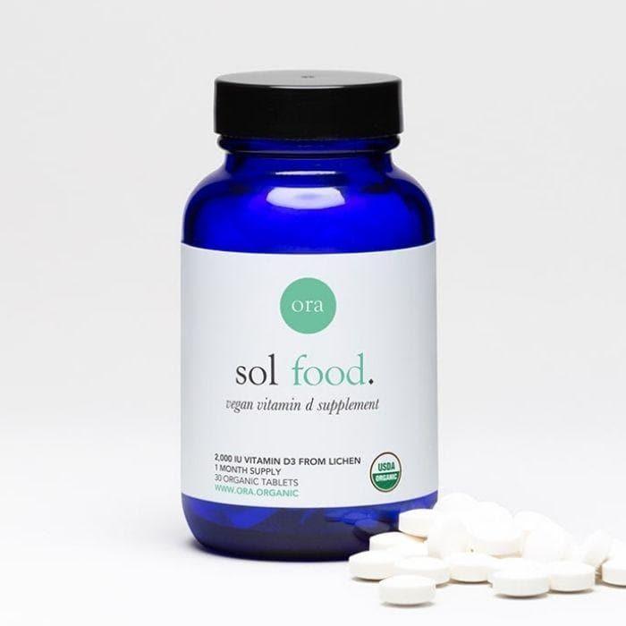Ora - Sol Food: Organic Vitamin D3 Tablets- Vitamins & Dietary Supplements 1