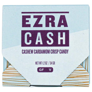 Oregon Bark - Ezra Cash Cashew Cardamom Crisp Candy, 34g