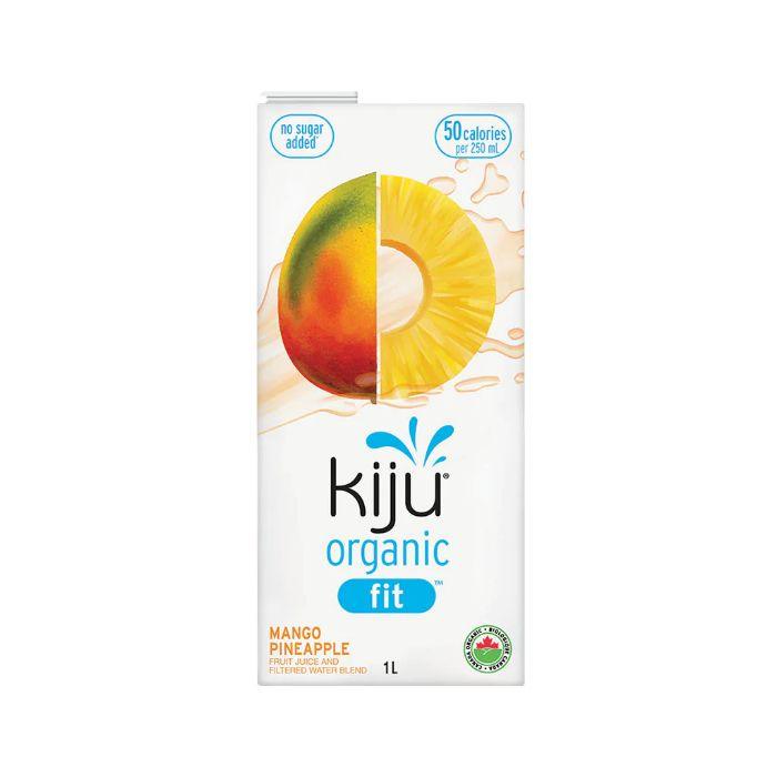 Kiju Organic - Kiju Fit Fruit Juice and Filtered Water Blend Mango Pineapple Organic, 1L