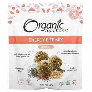 Organic Traditions - Energy Bite Mix, 220g | Multiple Flavours