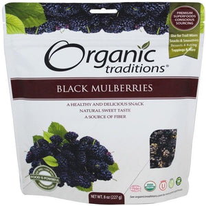 Organic Traditions - Organic Traditions Mulberries, 227g | Multiple Flavours