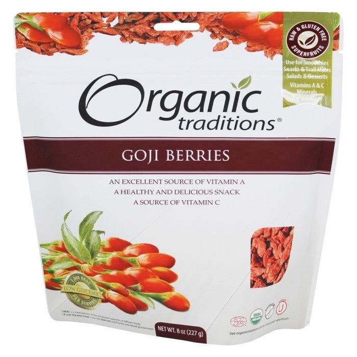 Organic Traditions - Goji Berries, 454g | Multiple Flavor's