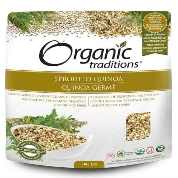Organic Traditions - Sprouted Quinoa, 340g