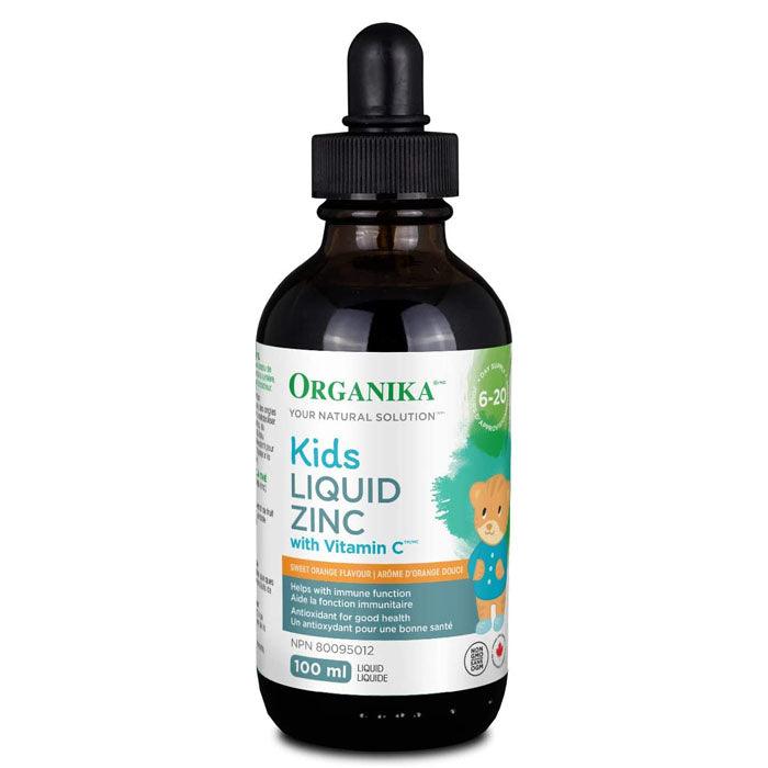 Organika - Kids Liquid Zinc with Vitamin C, 100ml