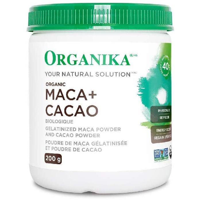 Organika - Maca + Cacao Powder, 200g