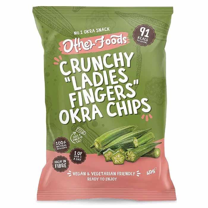 Other Foods - Crunchy Ladies Fingers Okra Chips, 40g
