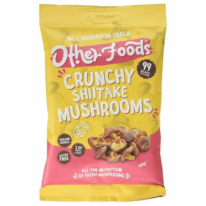 Other Foods - Crunchy Mushroom Snacks, 40g, Shiitake Mushrooms