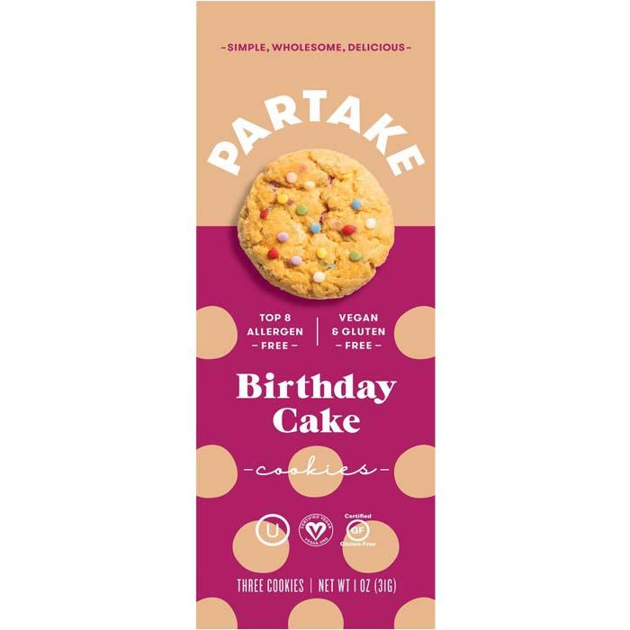 Partake - Crunchy Cookies - Birthday Cake (31g)