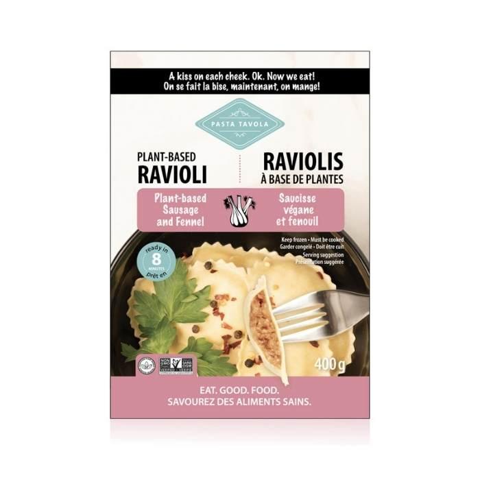 Pasta Tavola - Plant-Based Sausage & Fennel Ravioli, 400g - front