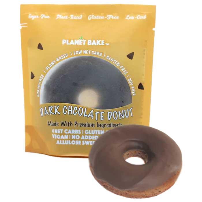 Planet Bake - Sugar-Free Donuts (GF) - Dark Chocolate, 60g