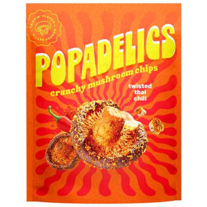 Popadelics - Crunchy Mushroom Chips, 113g | Multiple Flavours