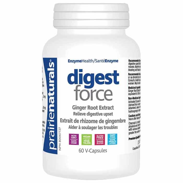 Prairie Naturals - capsules - Digest Force, 60 Capsules