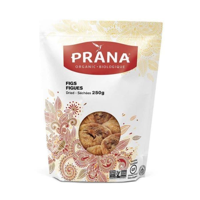 Prana - Organic Dried Figs, 250g - front