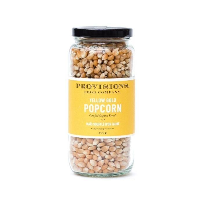 Provisions - Yellow Gold Popcorn, 400g - front