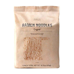 Public Goods - Ramen Noodles (5-Pack), 475g | Multiple Flavours