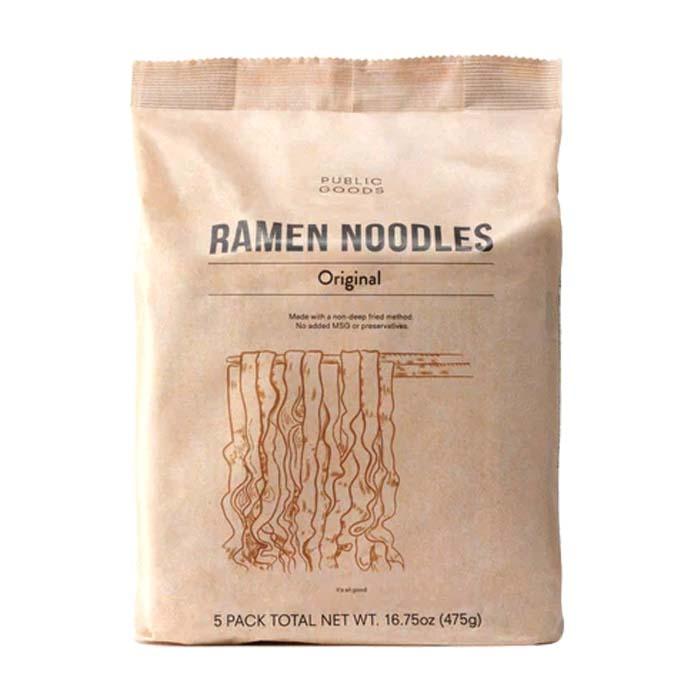 Public Goods - Ramen Noodles (5-Pack) - Original, 475g