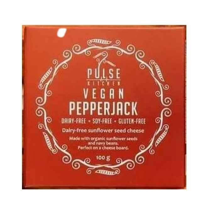 Pulse Kitchen - Sunflower Seed Vegan Pepperjack Cheese, 100g