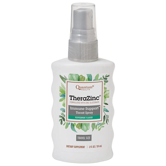 Quantum Health - TheraZinc Immune Support Throat Spray (Peppermint) ,59ml 