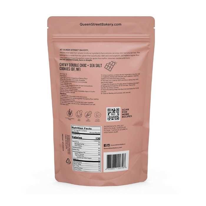 Queen Street - 1-for-1 Superfood Baking Flour, 654g - back