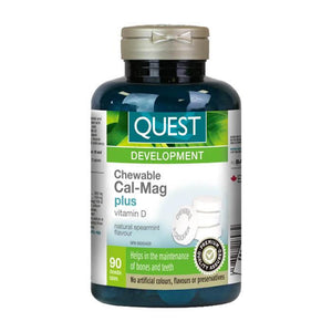 Quest - Chewable Cal-Mag + Vitamin D, 90 Tablets