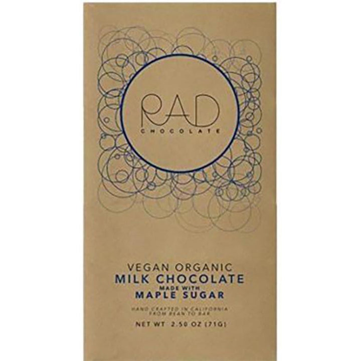 Rad Chocolate - Vegan Milk Chocolate, 2.5 Oz- Pantry 1