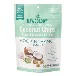 Rawcology - Organic Superfood Coconut Chips, 70g | Multiple Flavours