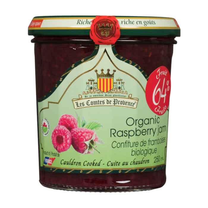 Regal Confection - Les Comtes De Provence Jam Organic, 250ml Raspberry