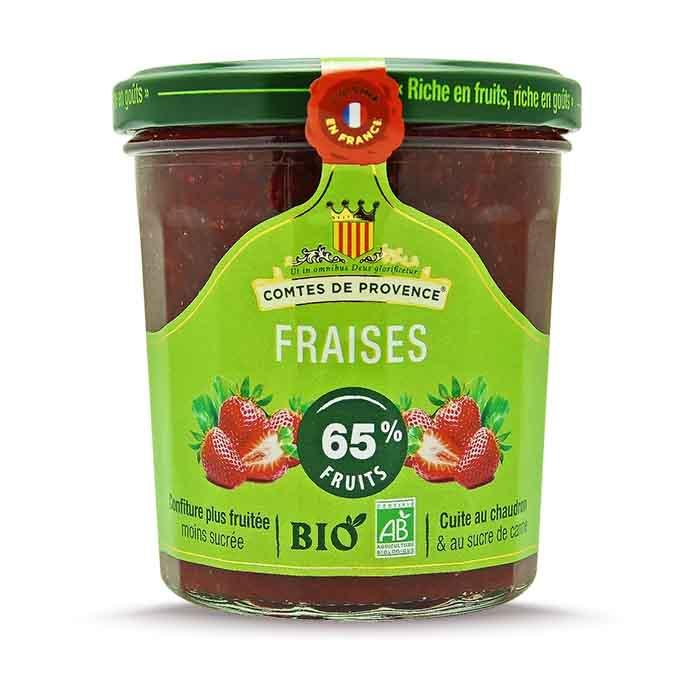 Regal Confection - Les Comtes De Provence Jam Organic, 250ml Strawberry