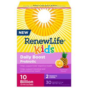 RenewLife - Kids Daily Boost Probiotic, 30 Sachets