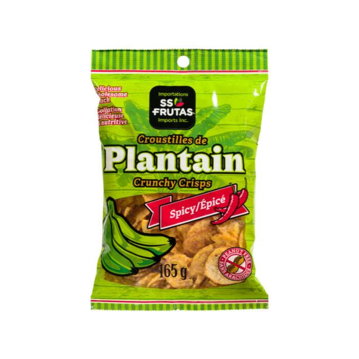 SS-Frutas Imports Inc. - Plantain Crunchy Crisps Spicy, 165g