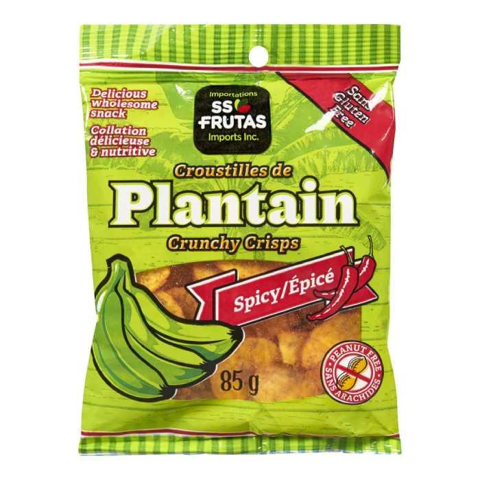 SS-Frutas Imports Inc. - Spicy Plantain Crunchy Crisps, 85g