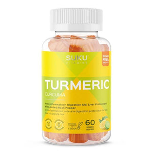 SUKU Vitamins - Turmeric Gummy, 60 Count