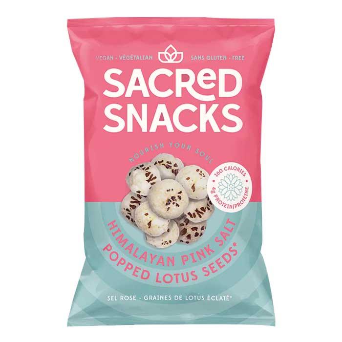 Sacred Foods - Popped Lotus Seeds - Himalayan Pink Salt, 20g