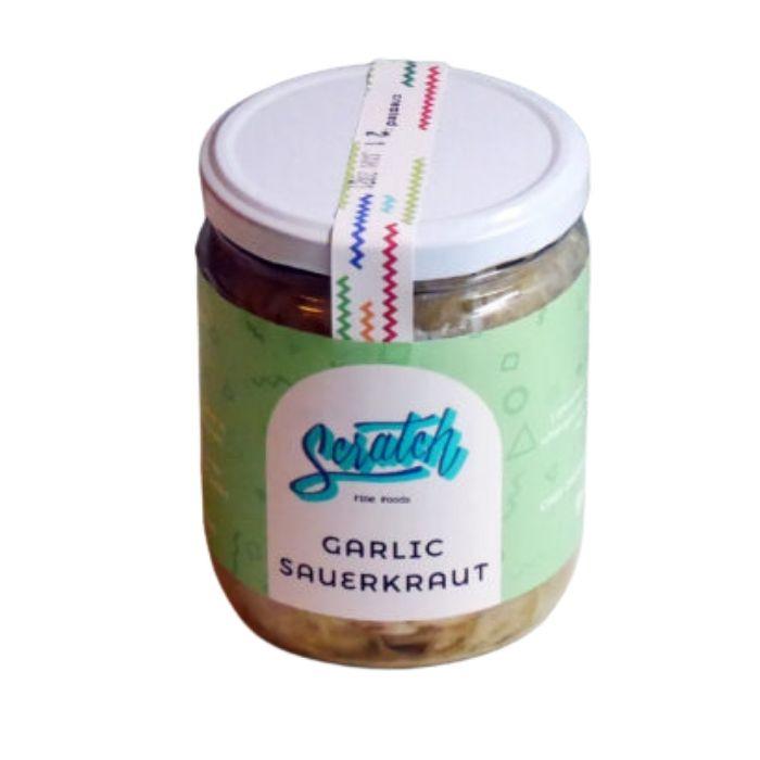 Scratch Fine Foods - Garlic Sauerkraut, 500ml